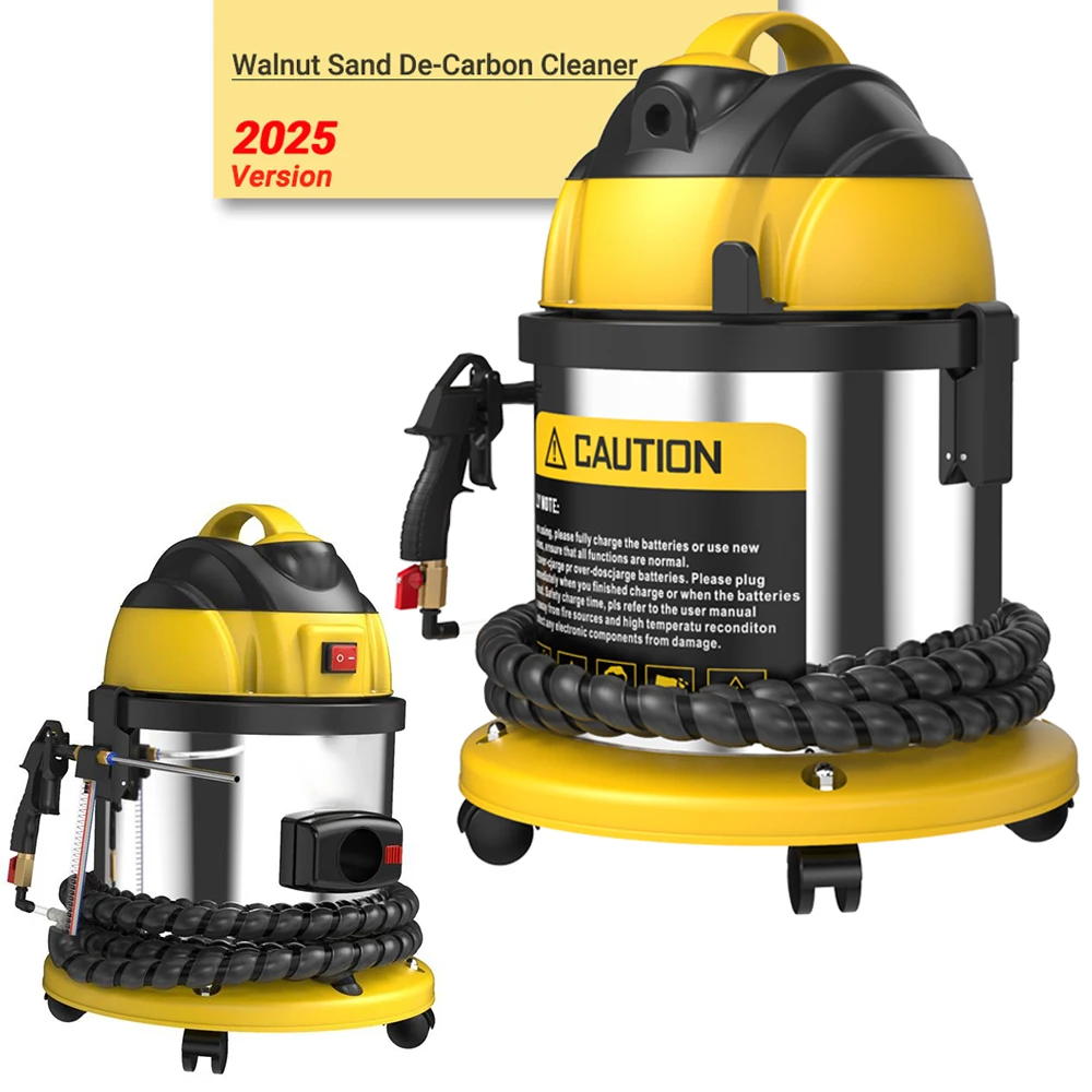 Walnut Sand Decarbon Cleaner, Car Engine Carbon Deposition Cleaner Intake Pipe Valve Cleaning Machine, Carbon Deposits Cleaner