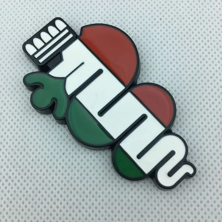 3D Metal Tricolor snake Emblem Car Badge Sticker For Alfa Romeo Giulia Stelvio GT Giulietta Accessories