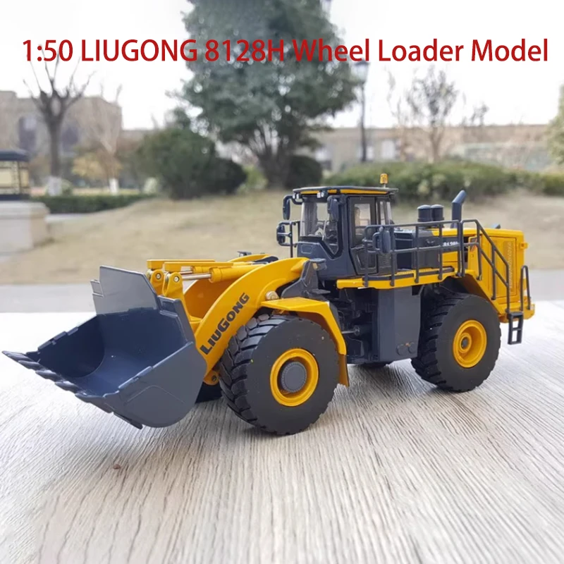 

Diecast 1:50 Scale LIUGONG 8128H Wheel Loader Forklift Construction Machinery Alloy Model Collection Souvenir Ornaments