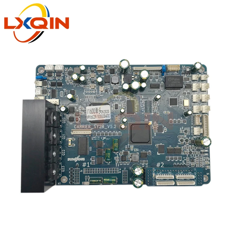 LXQIN i1600 Single head /double head carriage main board one set for Epson i1600 print head conversion kit