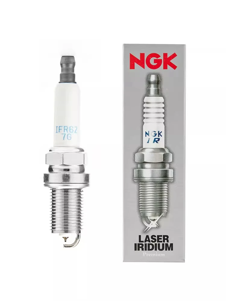 NGK Iridium Platinum Spark plug IZFR6K11 6994 is suitable for the Accord 7 Generation Civic Fit Front Van Odyssey（1PCS)