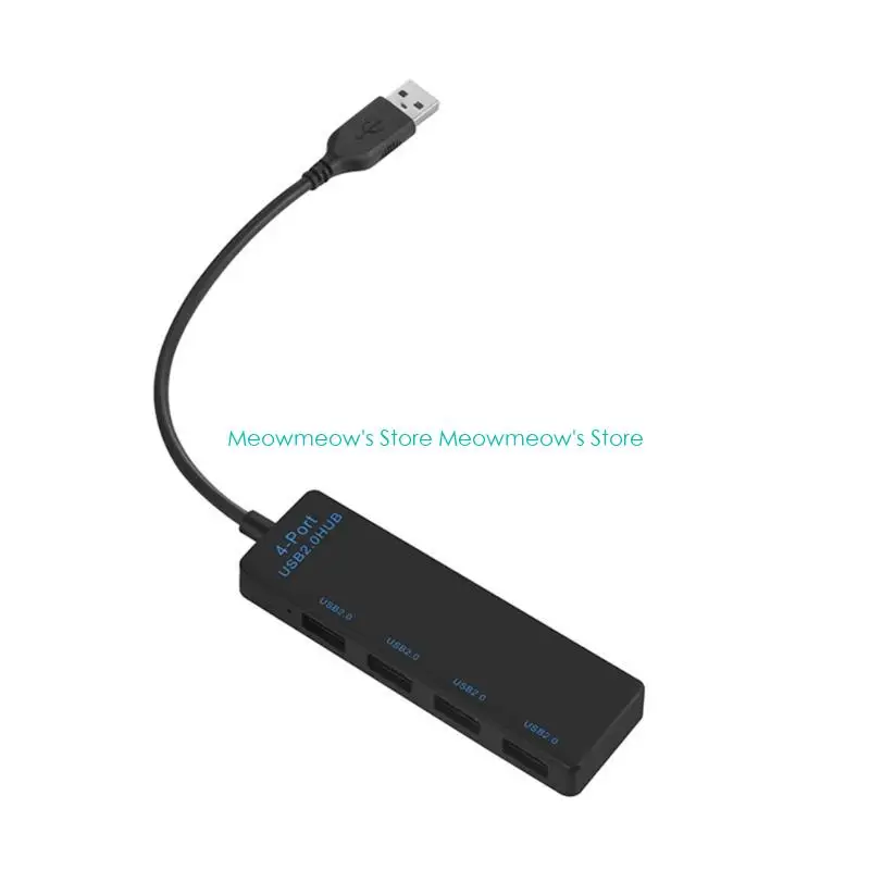 W91A Compactly USB Hub تقدم 4USB2.0 اتصال USB Expander لمختلف الأدوات #5