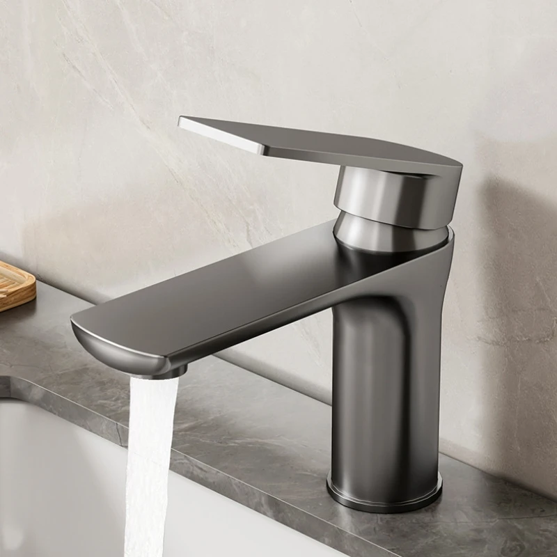 

Смеситель из нержавеющей стали, раковина для умывальника, горячая и холодная вода, бытовой умывальник для ванной комнаты, шкаф для ванной комнаты, смеситель для раковины