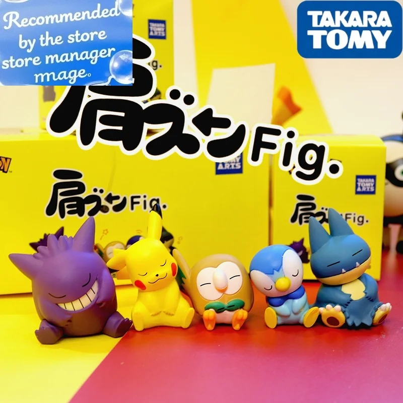 

Покемон Плечо Чжун Рис. Part.3 Clefairy Quagsire Psyduck Slowpoke Togepi 5 шт./компл. фигурка из ПВХ, модель игрушки, подарки для друзей