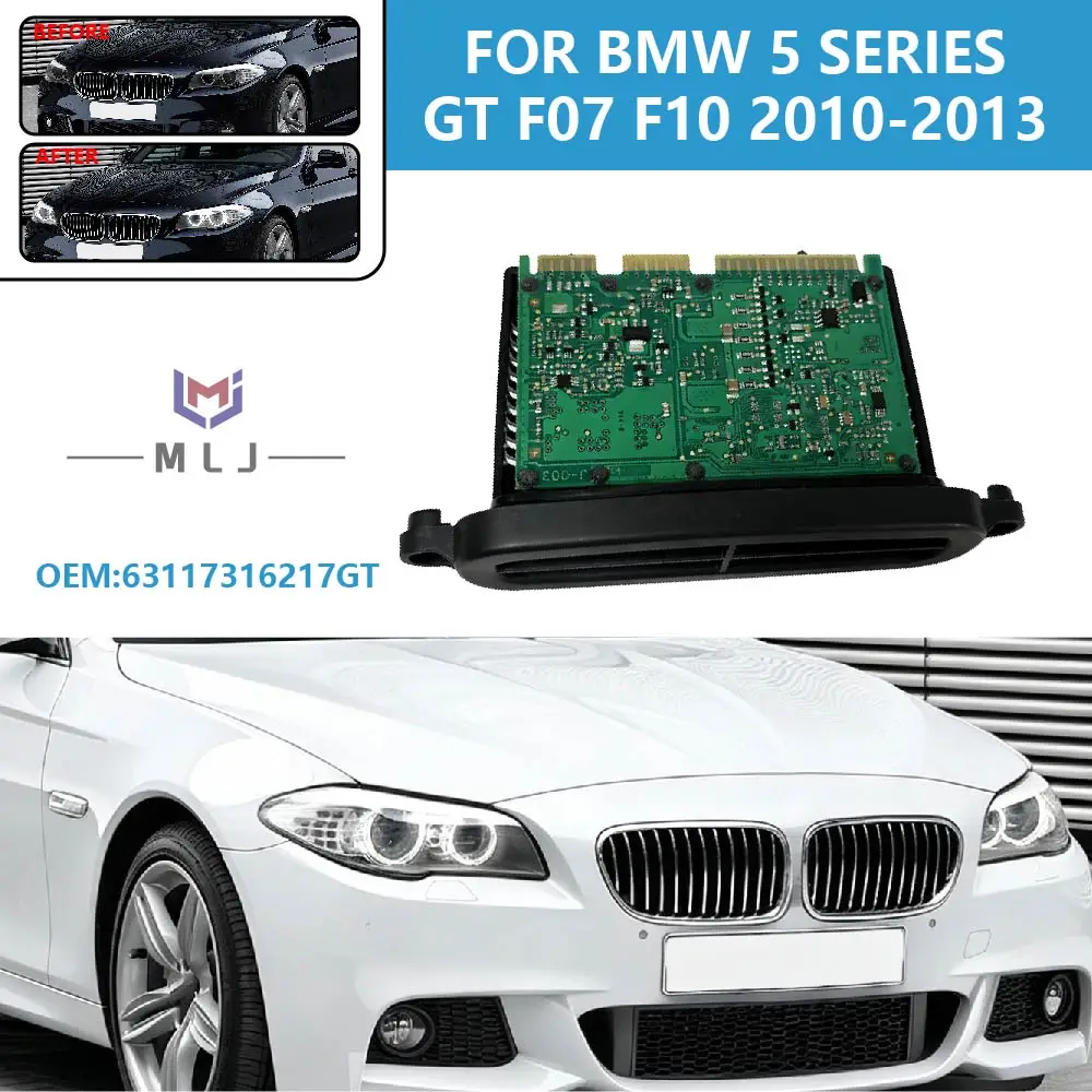 63117316217GT DRL Driver Module With AFS TMS LED Headlight Control Unit For BMW 5 Series GT F07 F10 2010‑2013 Replacement Parts