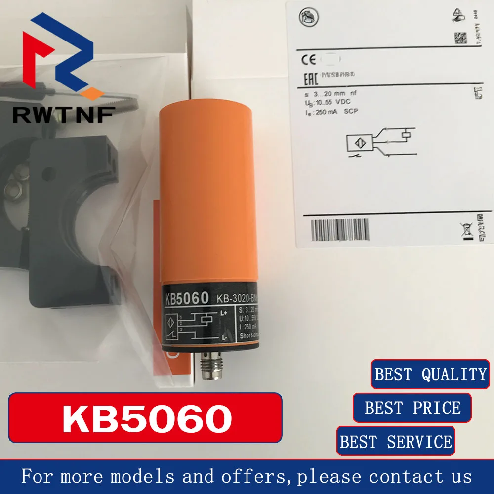 Brand New Genuine KB5060 IFM Capacitive sensor KB-3020-BNKG/BS-700-A printed proximity switch,100% original