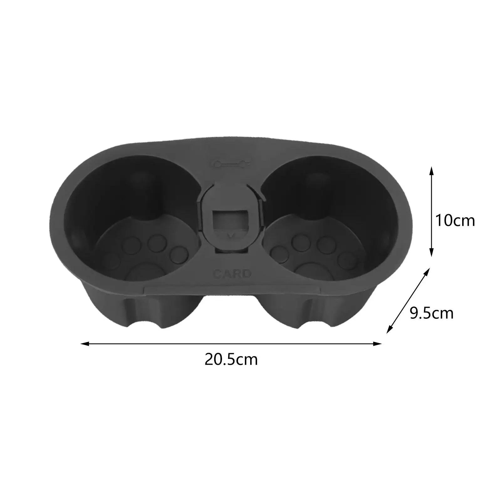 Center Cup Holder Insert Detachable for Model 3 Model Y