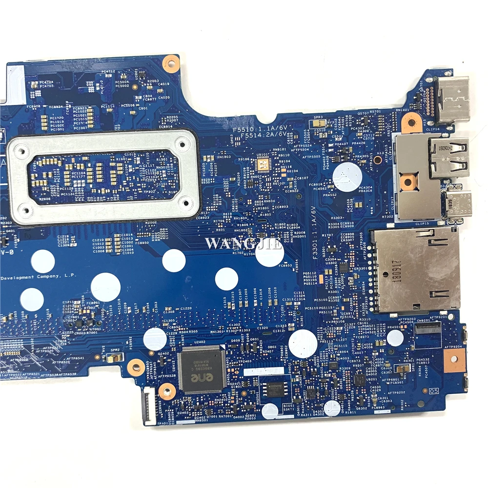 Imagem -06 - Placa-mãe Portátil para hp Pavilion X360 L18175601 L18175001 14-cd 14m-cd Sr3w0 I38130u Cpu 178791b Ddr4 100 de Trabalho