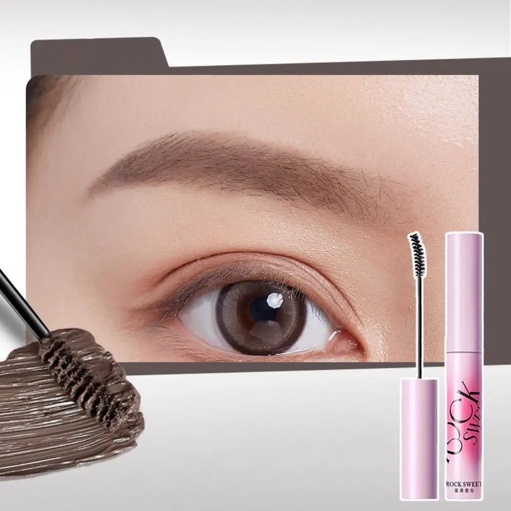Enhancer Wasserdichte Augenbrauen-Tönungscreme, schnell trocknend, glatt, flauschig, Augenbrauen-Mascara-Creme, langanhaltendes Augenbrauen-Färbemittel-Make-up
