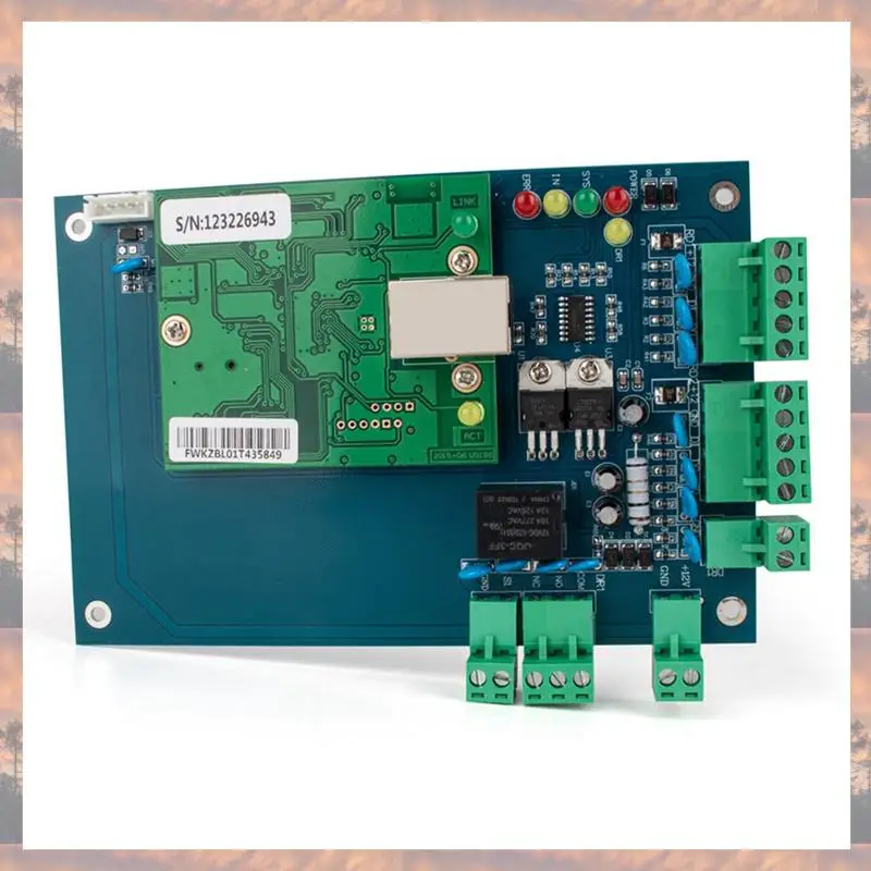 N75R-2X ACB-002 TCP/IP Network Wiegand 26 Entry Attendance Access Panel Control Board For 2 Doors