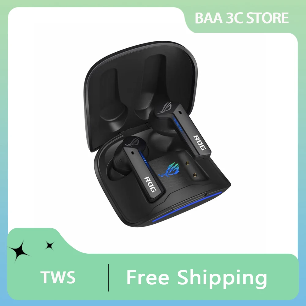 ROG TWS SpeedNova in-ear Wireless Bluetooth Earphones Fast Charge 2 Mode Waterproof Outdoors Sport Noise Reduction Gaming Gifts