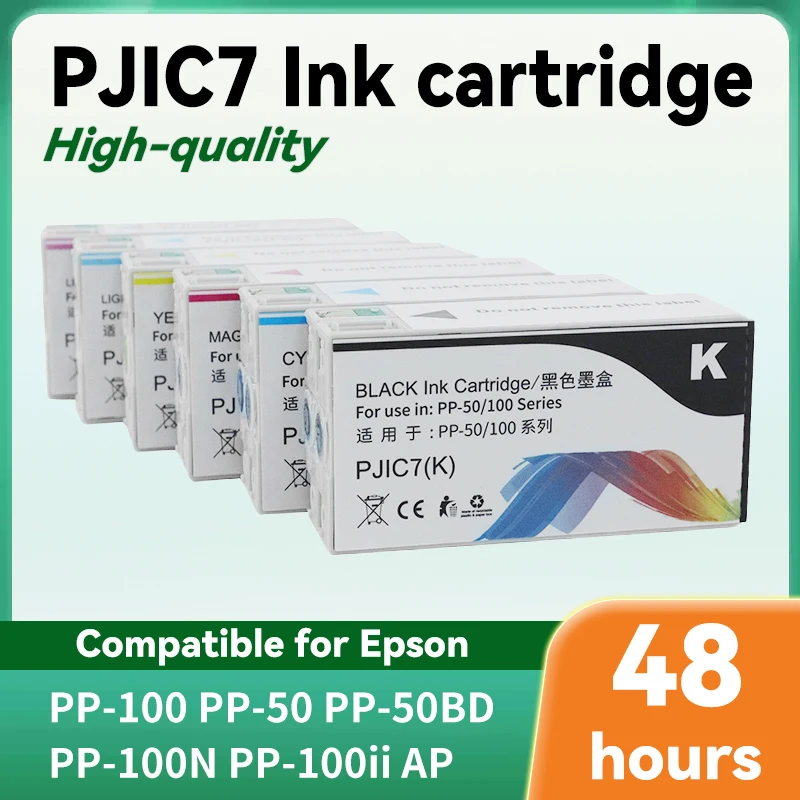 

Совместим с картриджем EPSON PJIC7(K) PJIC7, диск производителя принтера AP с пигментом для PP-100 PP-50 PP-50BD PP-100N PP-100ii.