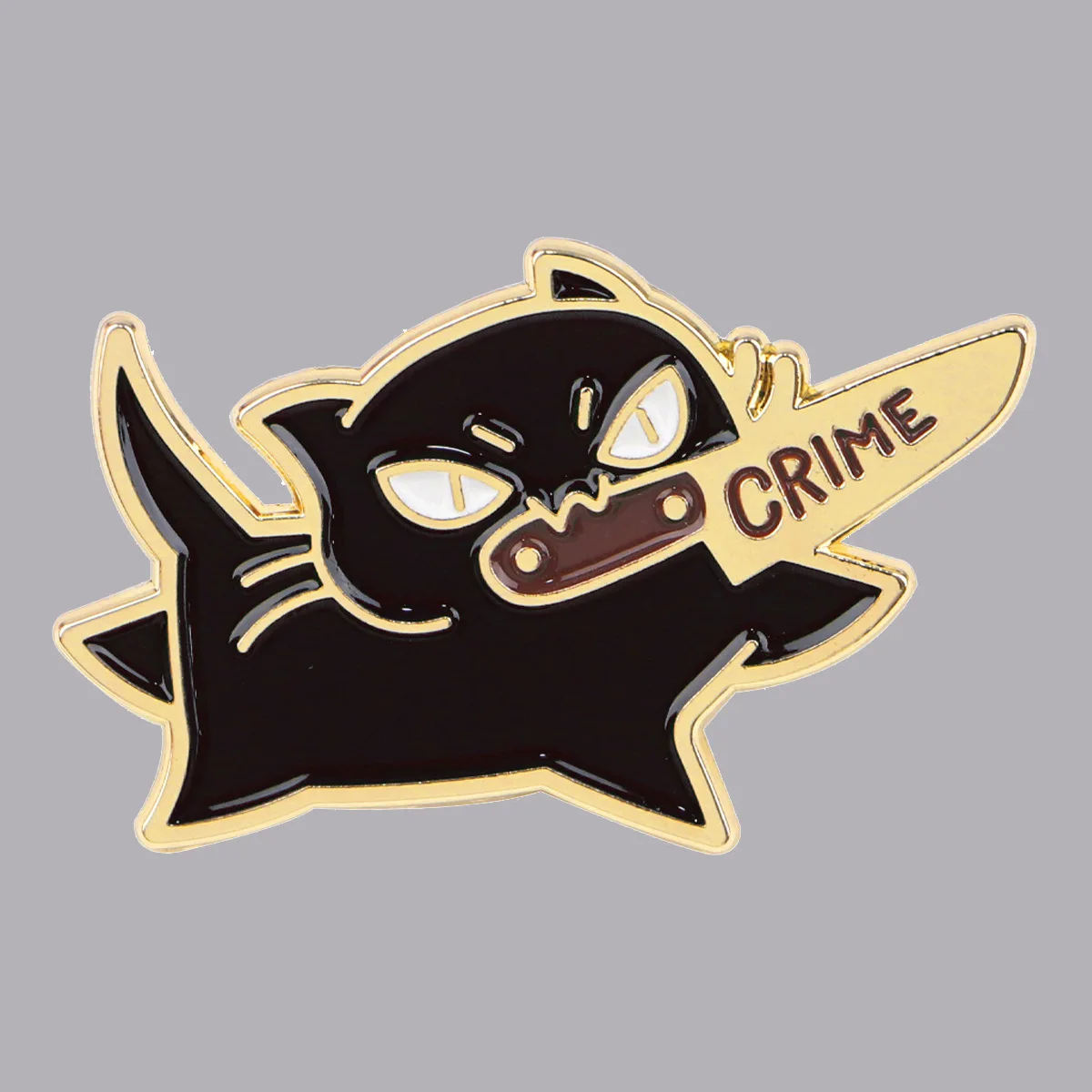 Cute Cat Enamel Pin Cartoon Animal Brooch Pines Lapel Pins Badge on Backpack Clothes Accessories Halloween Jewelry Friends Gifts