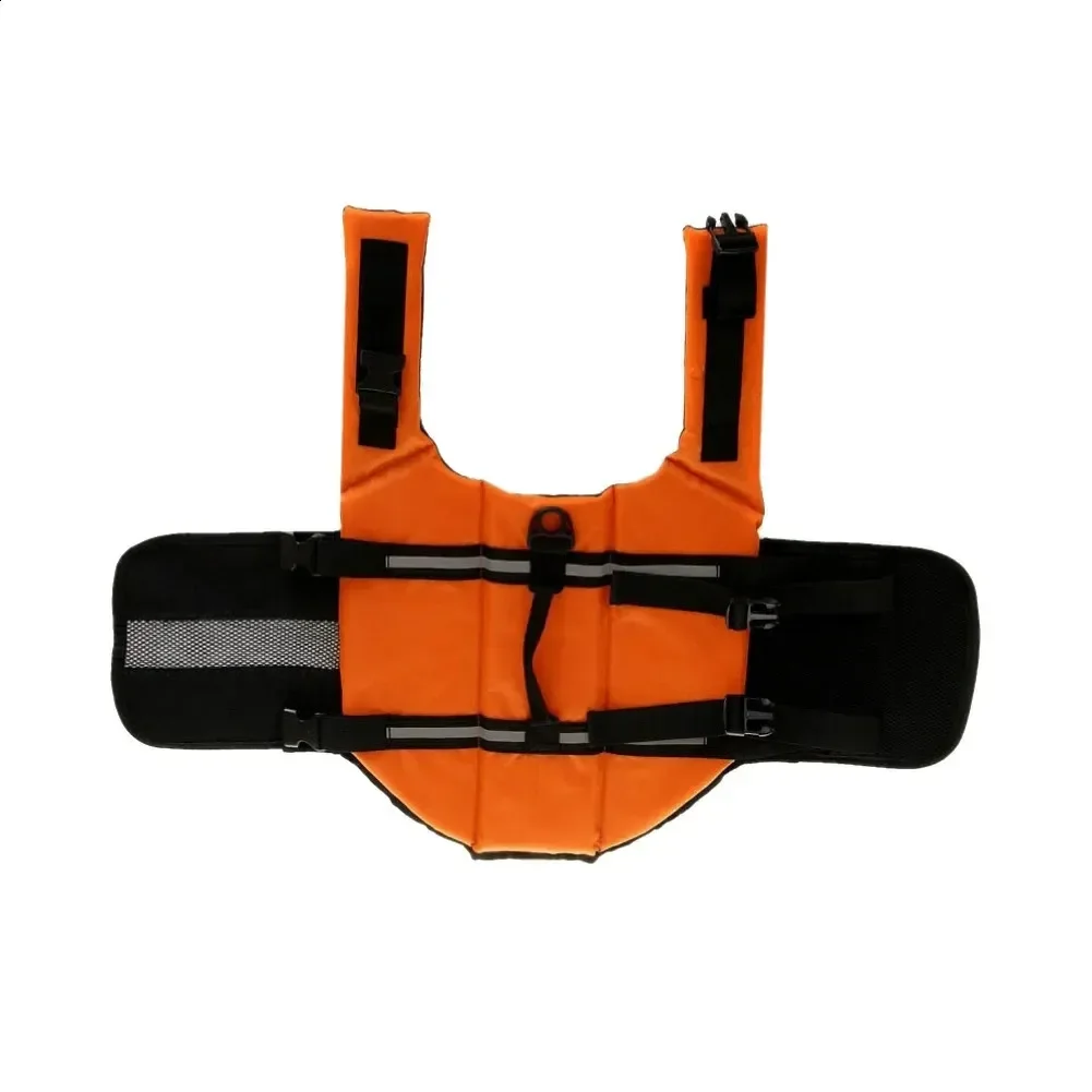 Summer Dog Life Vest Jacket Reflective Pet Clothes Puppy Swimwear Medium Large Dog Life Jacket Safety Swimming Suit view 4