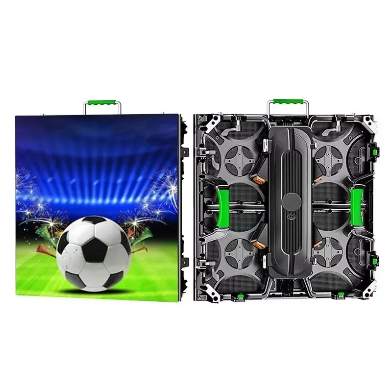 Indoor/Outdoor P2.976 P3.91 Rental LED Video Screen Seamless Splicing Stage Background & Football Field 500*1000 Wall Display - view 2
