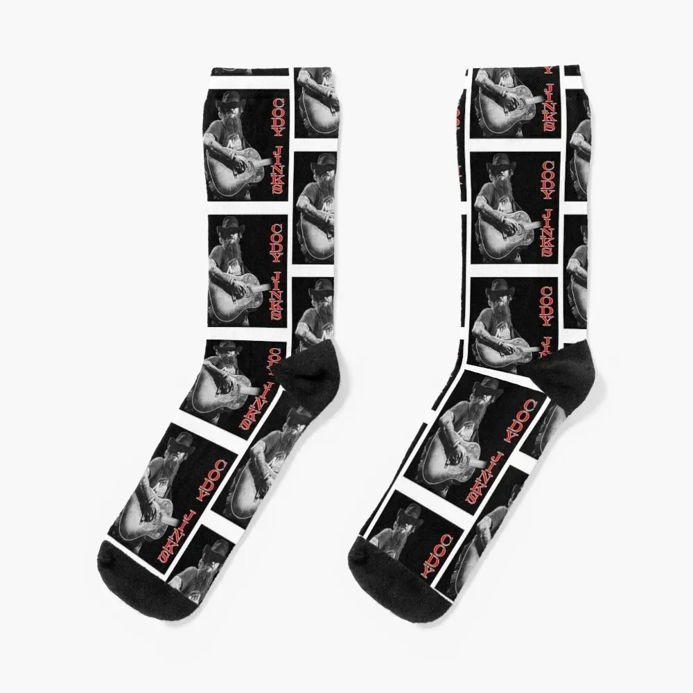 

Cody Jinks Music Tour Band Socks cotton snow christmas stocking gift Women's Socks Men's