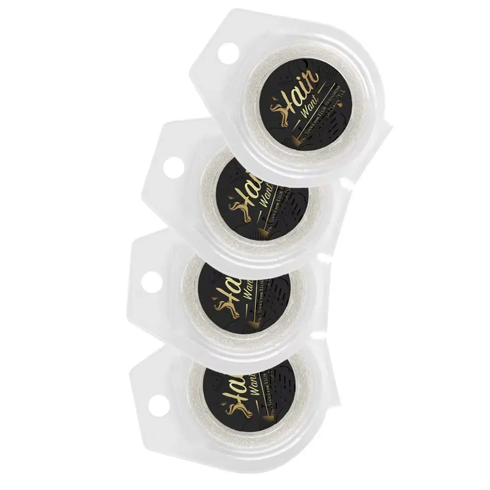 

Hair Want односторонняя рулонная лента для наращивания утка ленты 0,8*3 ярда Сменная лента для системы волос для ленты для наращивания