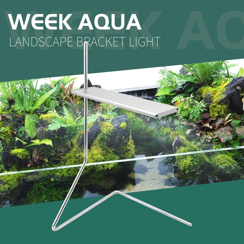 

Sliding-type J Series WRGB Full Spectrum WEEK AQUA Sky City LED Aqua Light for Paludarium Vivarium