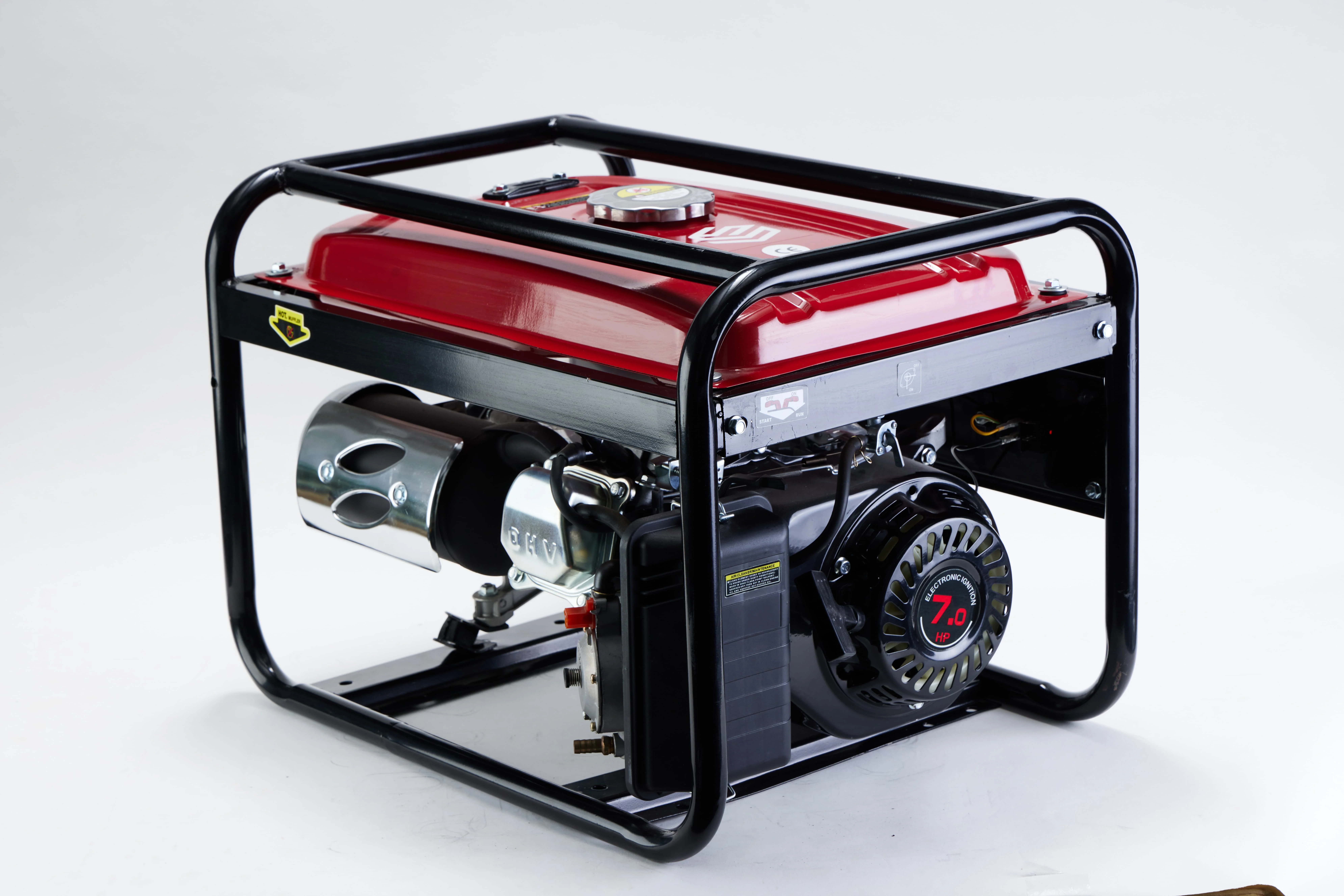 2000w 3000W 4500W 5000W 6500W 4 Stroke Power Electrical 1 Generators with Electric Starter 3 Phase Generator for Home