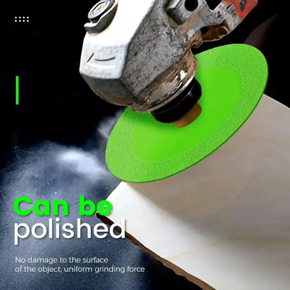 Diamond Glass Cutting Disc 100mm Marble Saw Ceramic Tile Jade Crystal Wine Bottles Grinding Beveling Glass Cutting Tool 3/1 Pcs