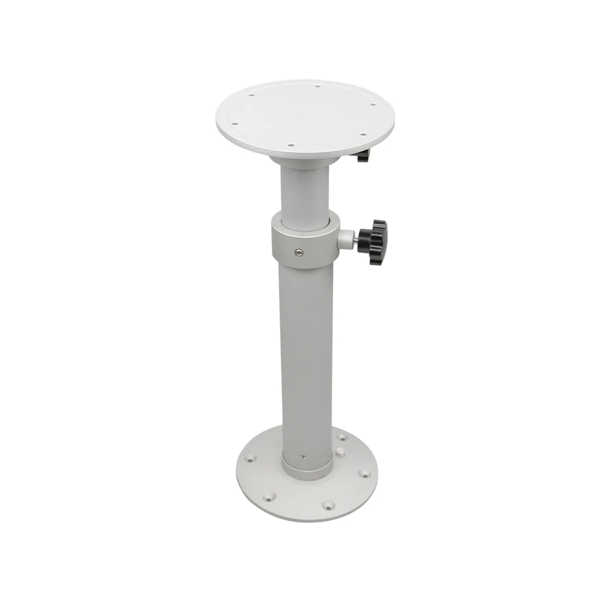 Adjustable Table Pedestal Detachable Table Base Stand Leg Base Mount - Aluminum Alloy Table Base for RV Boat Yacht