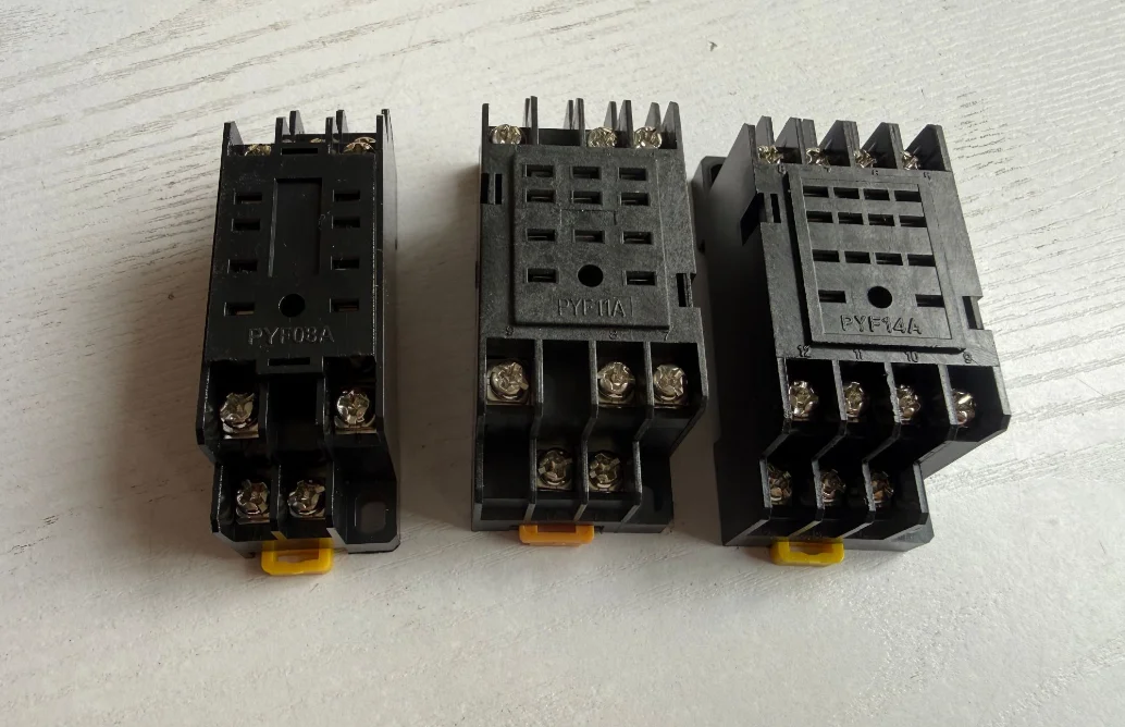 PF083A PF113A PYF08A PYF11A PYF14A PTF08A PTF11A PTF14A P2CF-08 P2CF-11 intermediate relay base socket