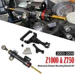 Motorcycle Steering Damper Stabilizer Holder Bracket Mounting For KAWASAKI Z1000 Z 1000 Z750 Z 750 2003-2009 2005 2006 2007 2008