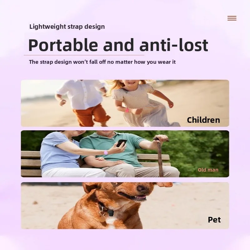 

Silicone Waterproof Protective Case For AirPods AirTag – Wristband Bracelet For Apple Tracker, Kids & Adults Friendly