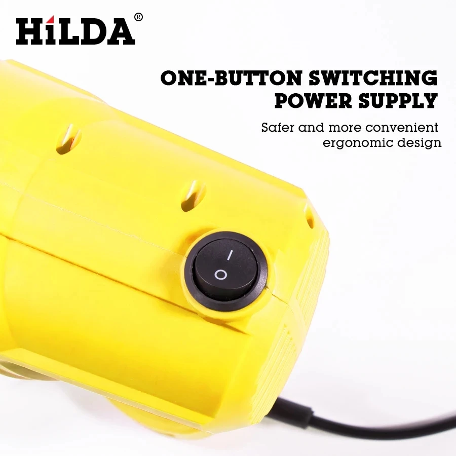 HILDA 800ML Yellow Electric Spray Gun Control Easy Spray Painter Power Tool Flow Spray Painter Car Repair Tools