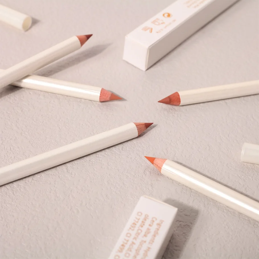 비건 아이라이너 메이크업 도매 개인 라벨 맞춤 로고 26 쉐이드 립 라이너 다목적 아이라이너 무연 메이크업 펜슬