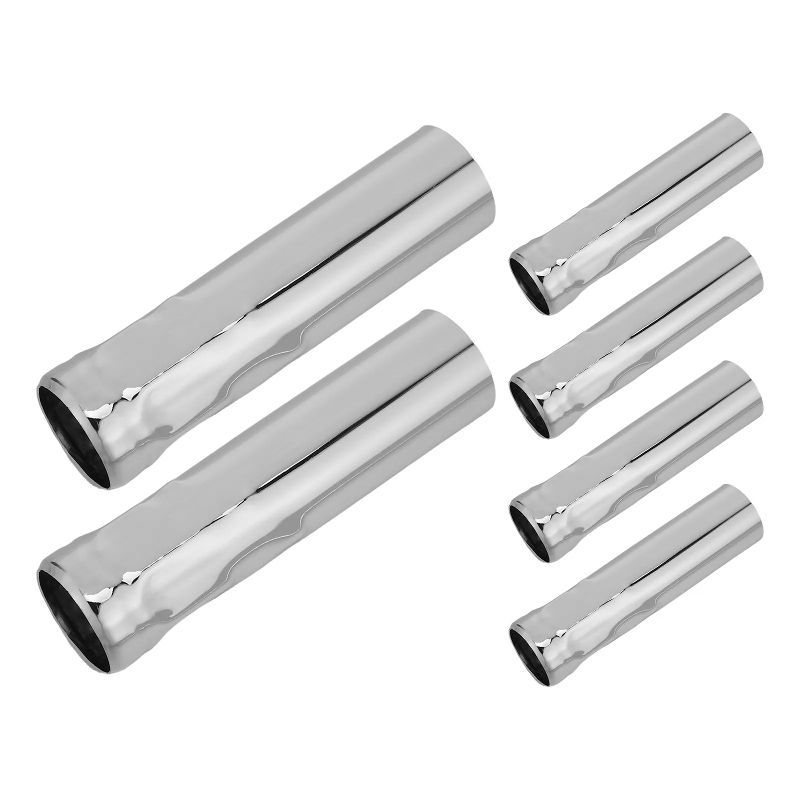 6Pcs Hanging Lamp Tear-Drop Embossed Sleeves European Style Socket Covers for E14 Base Lighting Accessories Chandeliers