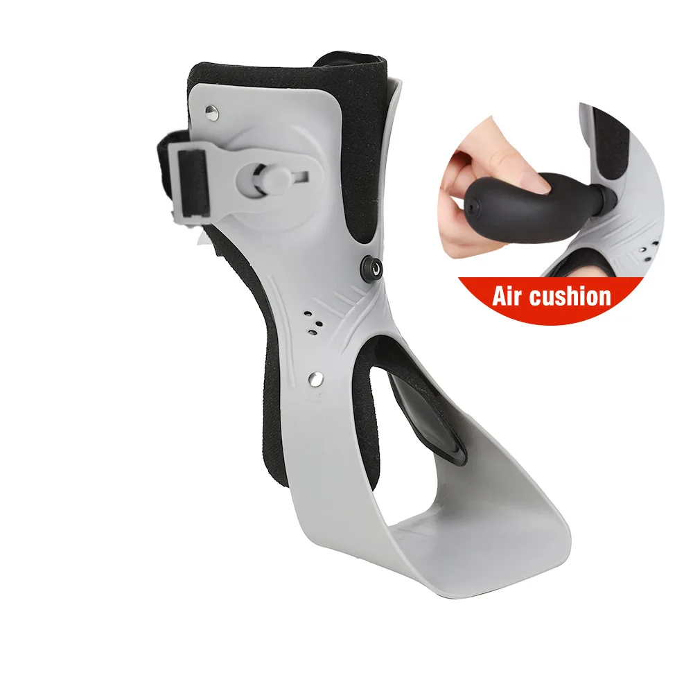Foot Drop Brace Adjustable Buckle Soft Posture Correct Ankle Foot Orthosis for Hemiplegia