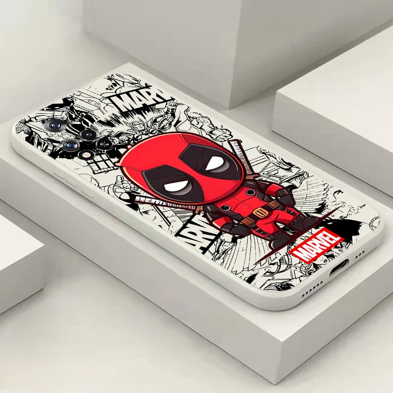 Deadpool Groot Comics For Xiaomi Redmi K70 K60 K60E K50 K50i K40 Gaming Ultra K40S K30 K30S K20 Pro Phone Case Full Protection