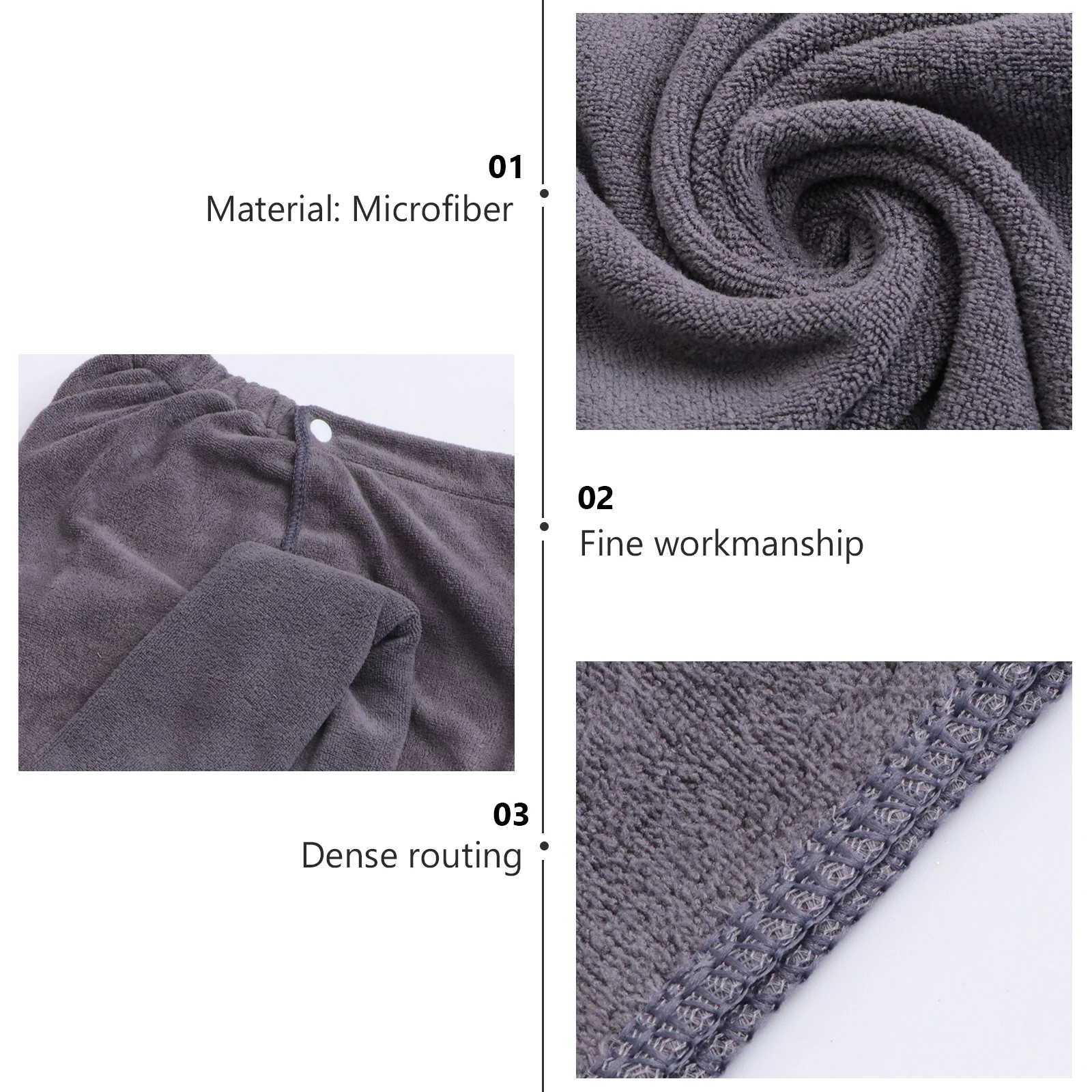 

1pc Bathrobe Home Soft Absorption Towel Thick Home Bath Men Bathrobe Bath Skirt Skirt For Men Women