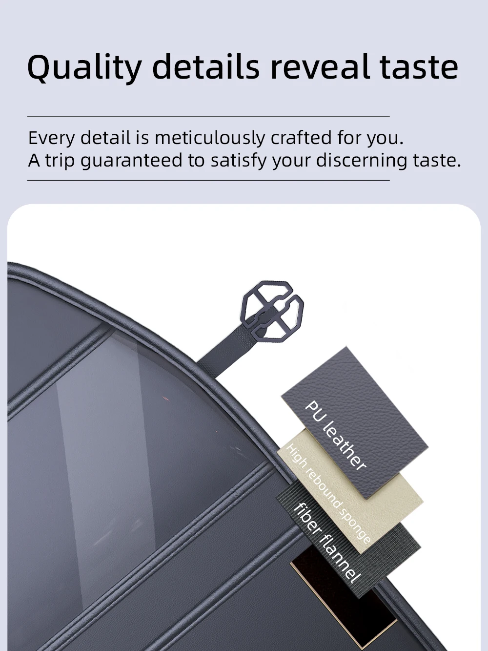Neue Auto Sitz Schutz Abdeckung Auto Sitz Kick Proof Pad mit Taschen PU Auto Sitz Zurück Lagerung Tasche Multi-funktionale tablet Halter – Detail 13