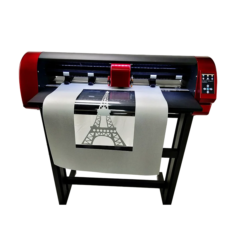 

D24 Inches Double Heads Contour Cut Craft Cutter Plotter For Box Making Auto Contour Camera Calibrate Dual Head WIFI Table