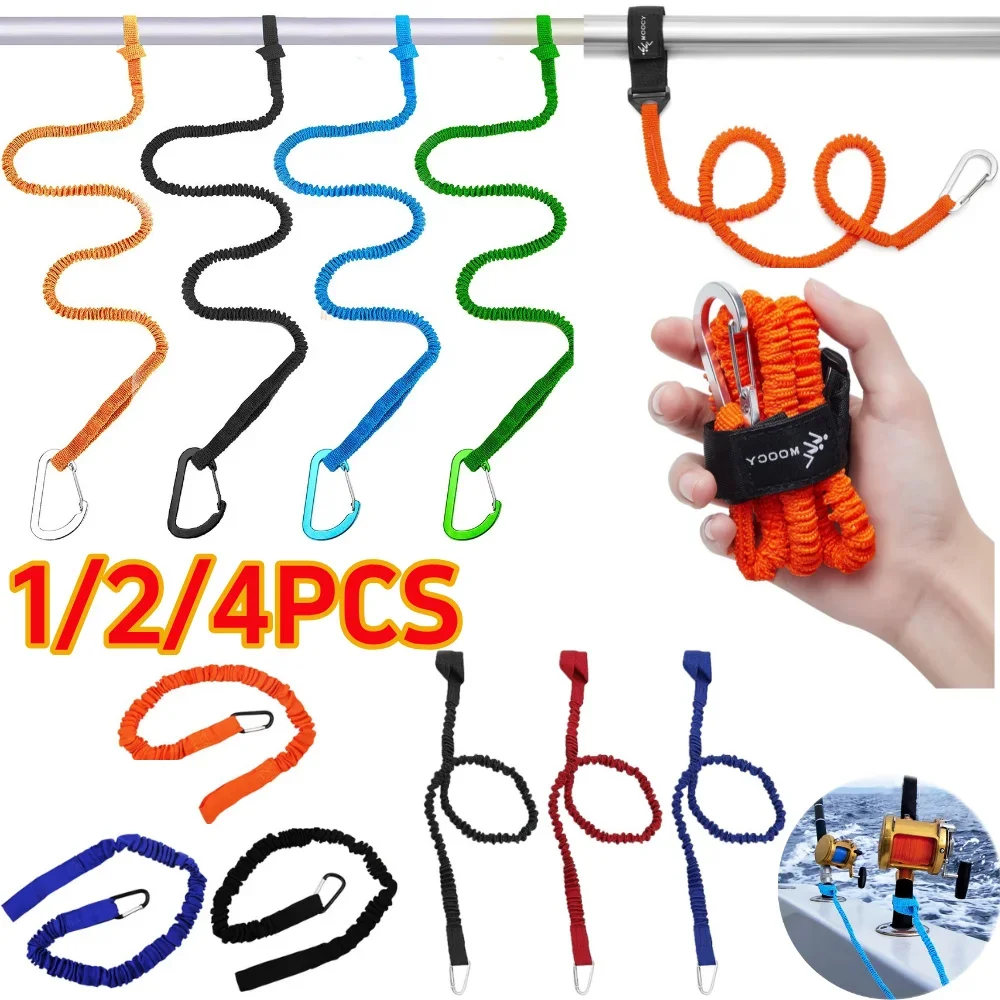 

1/2/4 шт. Ремень-фиксатор для весла каяка, регулируемый эластичный ремень-банджи, веревка-шнурок, ремень для удочки каяка, веревка для лодки, аксессуары для гребных лодок ﻿