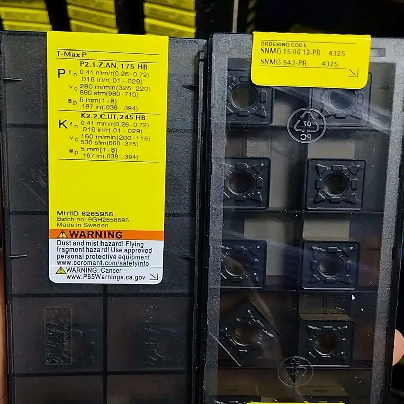 

Hard alloy cutting blades SNMG150612-PR 4325