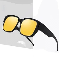 New Fashion Polarized Sunglasses Cover Over Myopia Prescription Glasses Portable Men Women Vintage Fishing Driving Eyewear - Image 3