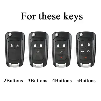 10 best sales Chevrolet key fob cover - №3