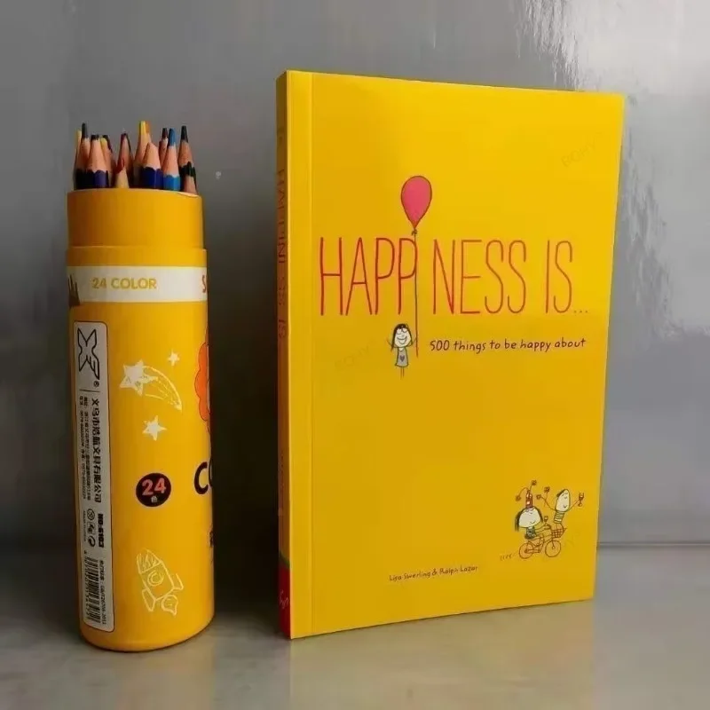 Happiness Is 500 Things To Be Happy about Paperback Happy Positivity Books for Kids