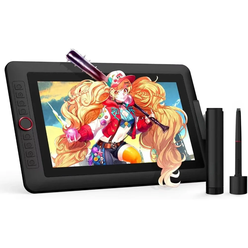 Drawing Tablet with Screen Full-Laminated Graphics Drawing Monitor Artist13.3 Pro Graphics Tablet with Adjustable Stand