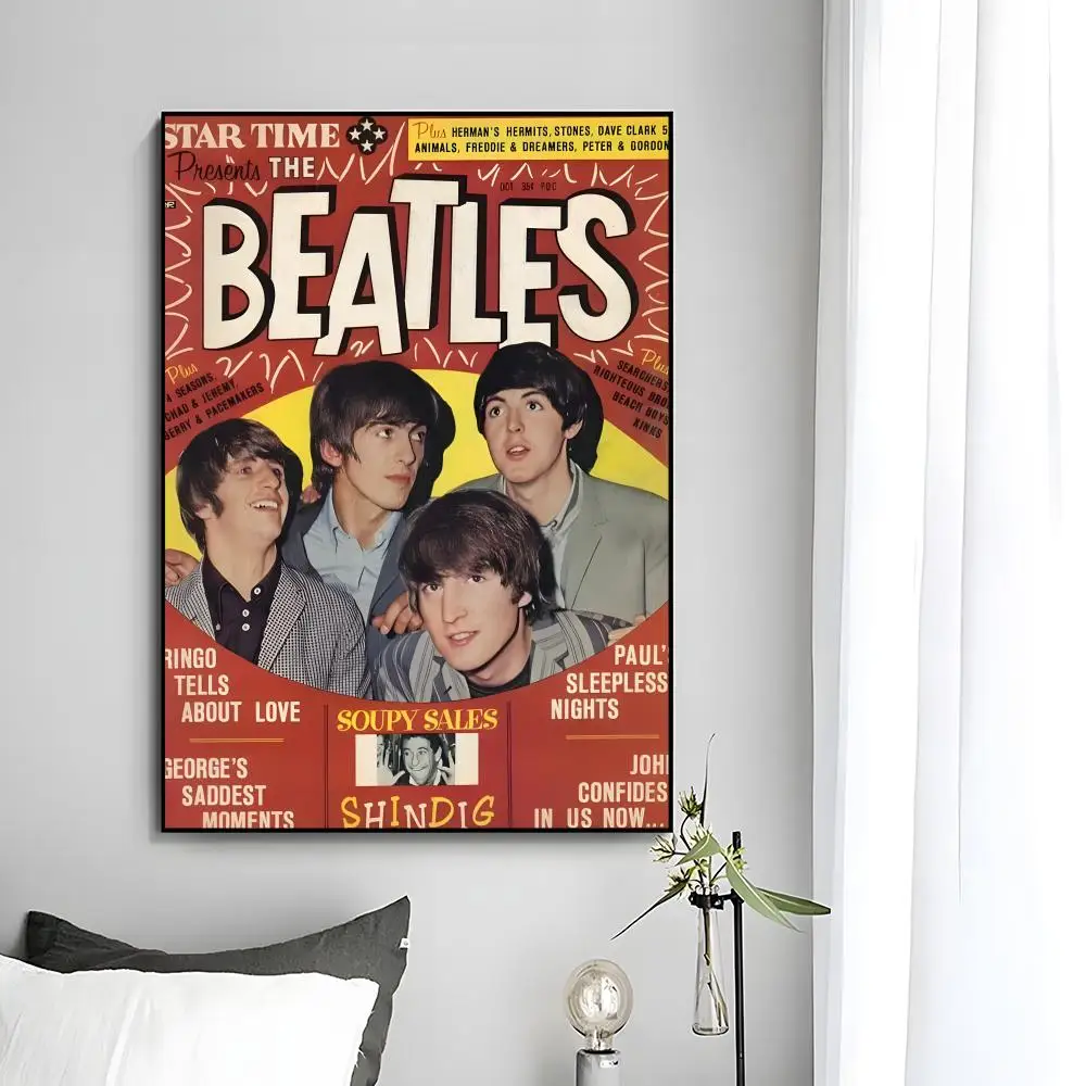 Klassisches Band-Poster von The Beatles, Wandkunstdruck, dekoratives Wandbild, Heimdekoration, Geschenk, ungerahmt – Detail 29