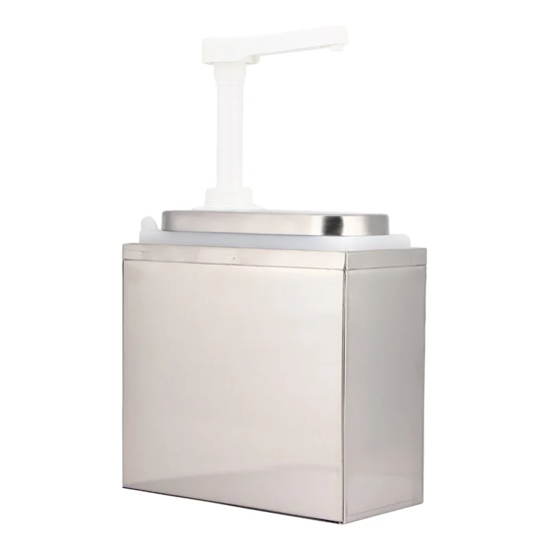 

Кухонный дозатор для соуса, насос для соуса, инструмент для дозирования приправ для домашнего ресторана, отеля, 2 л с подставкой