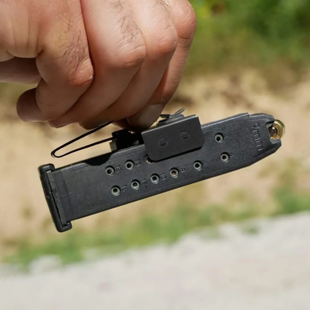Magnetic Pocket Magazine Holder Mag Standard Clip Right Left Hand Magnetic Pocket Clip for 9mm/.40 S&W .357 Sig Magazine view 5