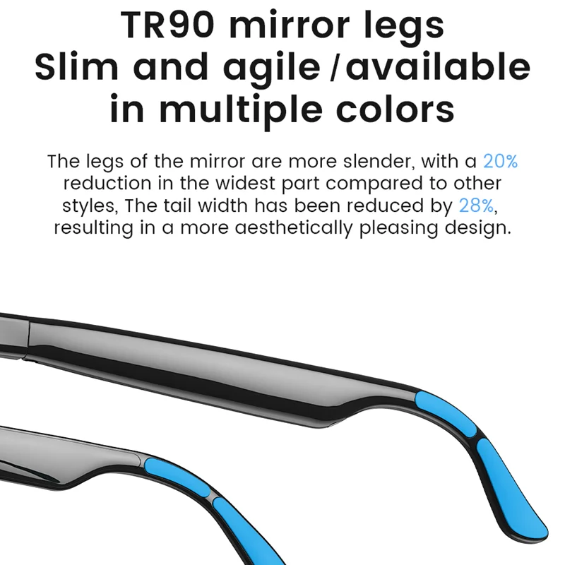 Oneplus Touch Color Change Smart Glasses Slide Tuning AI Language Wake-up Q&a Translation Noise Reduction Bluetooth Call Glasses
