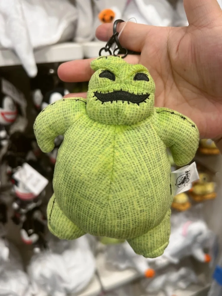 Disney Dark Halloween Llavero de Felpa Charms - Spooky Ghost Mickey Bag Clip Llavero Accesorios para Mochilas, Fiesta de Halloween