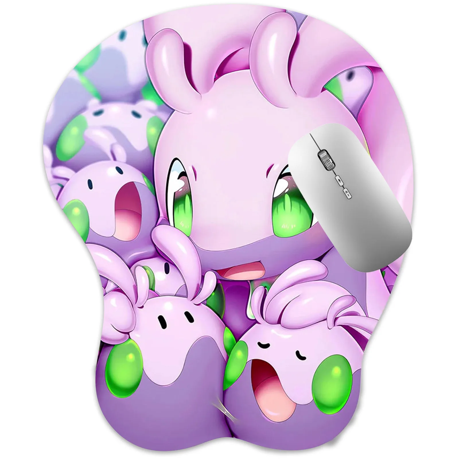 

3D Mouse Pad Goodra Oppai Mousepad Anime Manga Boobpad Breast Gaming Wrist Rest Mouse Mat
