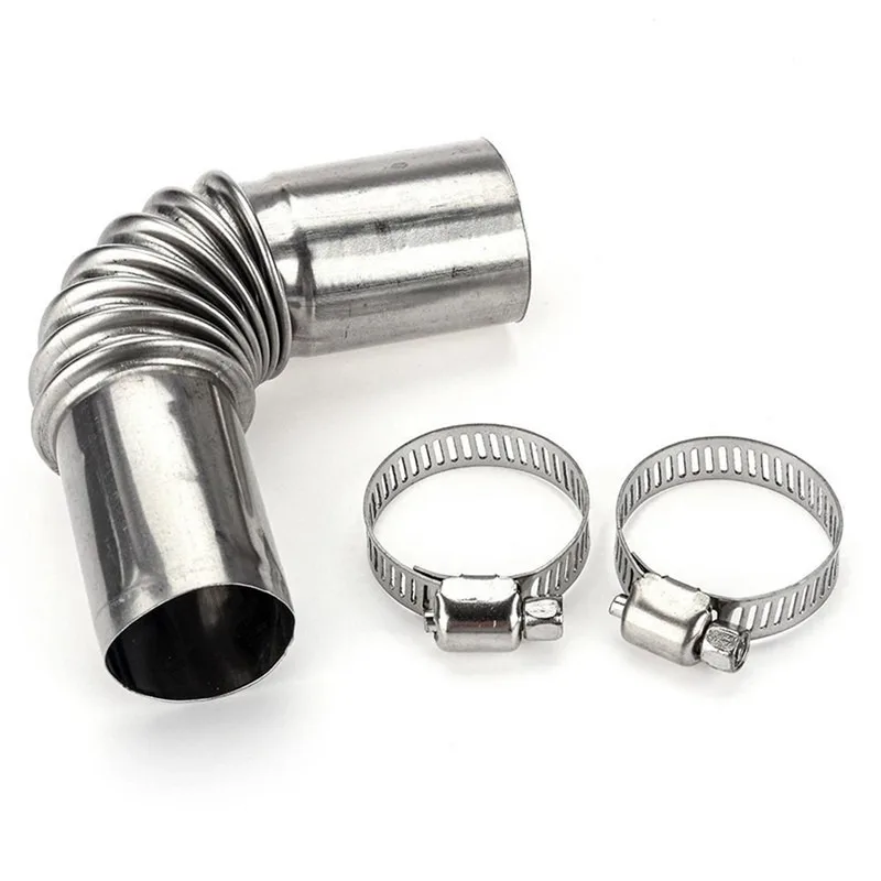 13cm Car Heater Air Vent Ducting Elbow Pipe Outlet Exhaust Connector For Eberspacher For Webasto Boat Heater Car Heating Parts