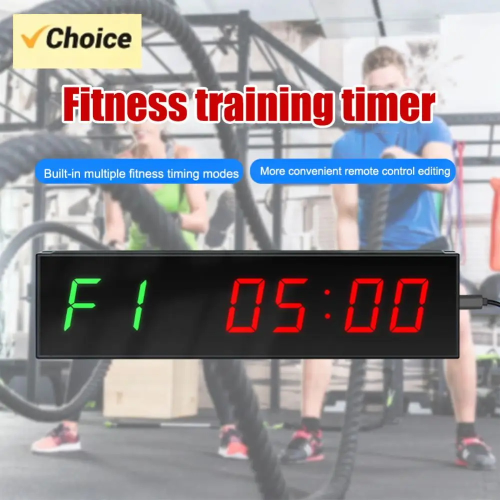 

Светодиодный цифровой обратный отсчет, беспроводной пульт дистанционного управления, цифровые часы обратного отсчета из алюминиевого сплава с клейким крючком для соревнований, тренировок
